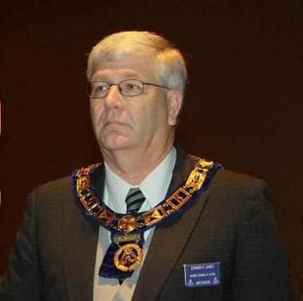 Edward P James, Grand PCW